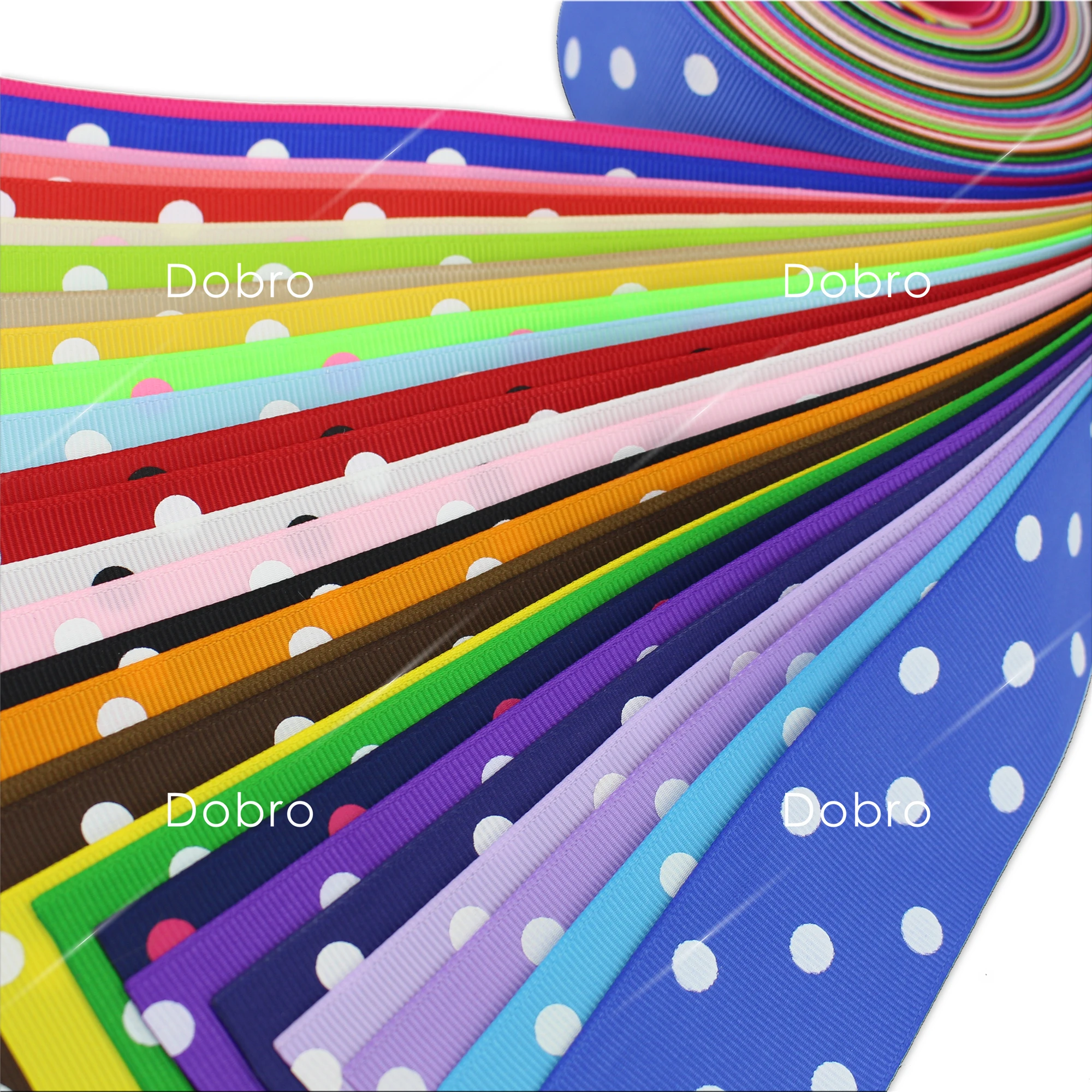 1," 38 мм сплошной цвет Grosgrain горошек 3 тесьма в горошек для DIY волос ручной работы рукоделие Подарочная упаковка декорации вечеринки одежды 100 ярдов/партия