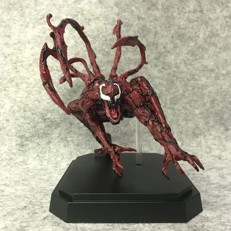 17 см удивительная Фигурка Человека-паука игрушки модель кукла красный яд Carnage