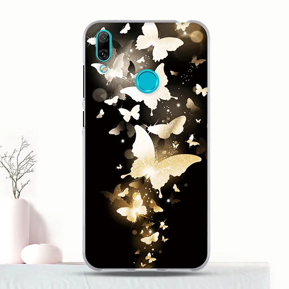 Для huawei Y7 Prime чехол TPU для huawei Y7 чехол-бампер huawei Y7 силиконовый чехол Funda 3D принт мультфильм - Цвет: 1