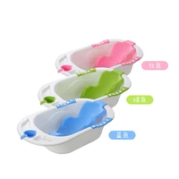 new arrivals summer baby newborn bathtub with safety protection bath seat support kids baby shower tubs 3 colors