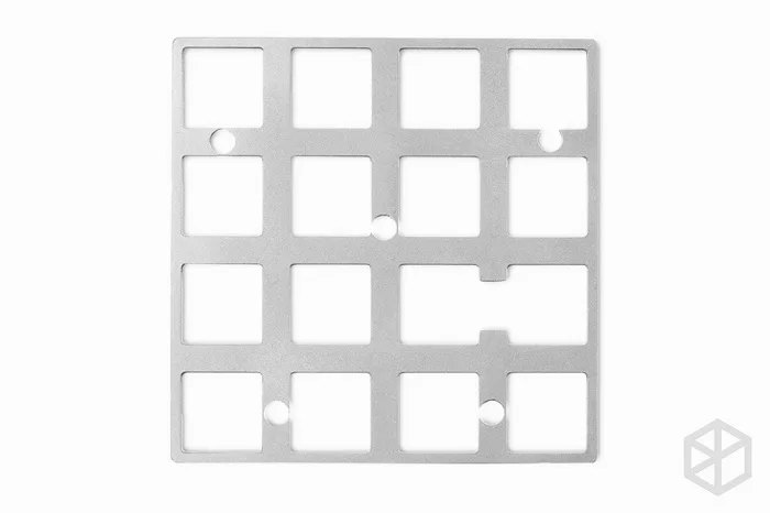 BM16a MX Plate x1 Bm16a 16 bm16 клавиши на заказ механическая клавиатура печатная плата запрограммированная numpad макеты qmk прошивка с rgb нижней подложкой alps mx - Цвет: BM16a MX Plate x1