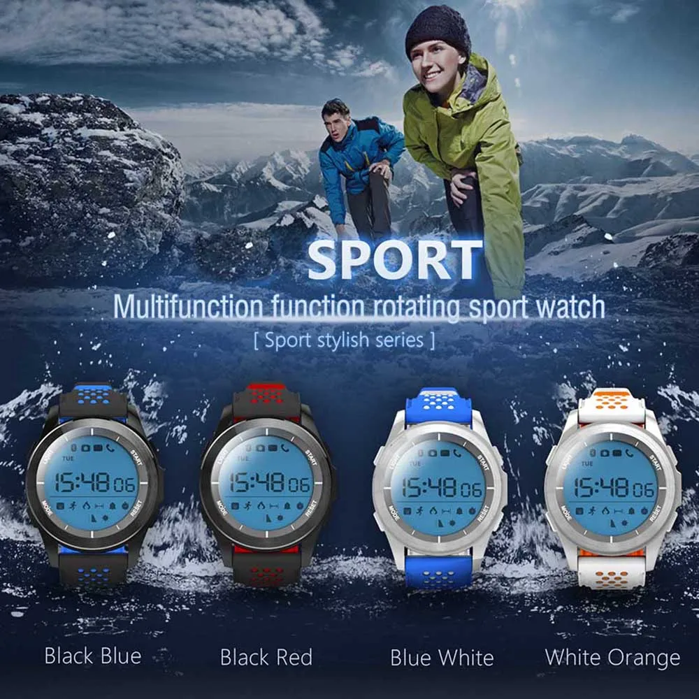SunKinFon Q5 Bluetooth спортивные Смарт часы водонепроницаемый шагомер открытый фитнес