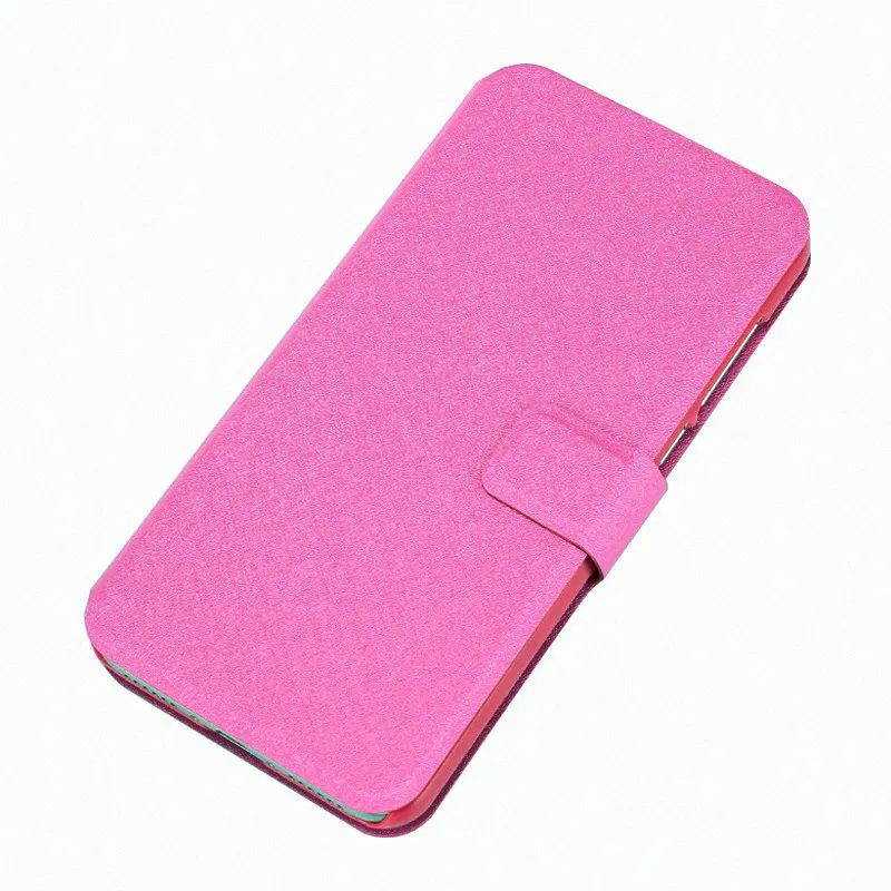 Для Alcatel One Touch Pixi 4 5010 5010D 5045 5045D чехол из искусственной кожи флип-чехол Fudans чехол для телефона защитный чехол Capa Coque сумка - Цвет: Rose Red
