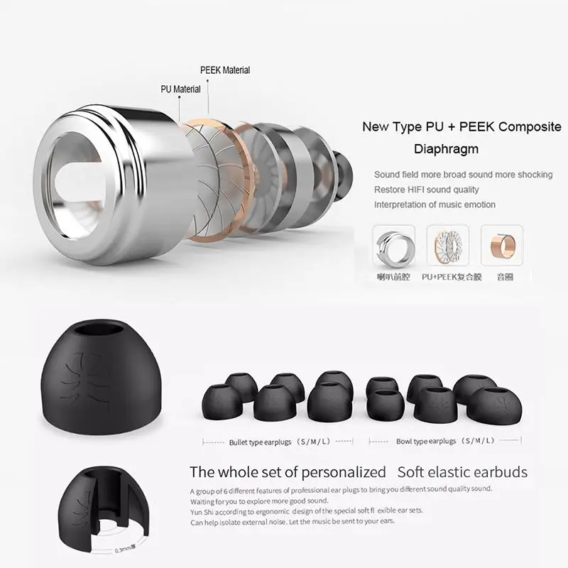 Наушники вкладыши с микрофоном и шумоподавлением|bass in ear|super bassin ear headphones |