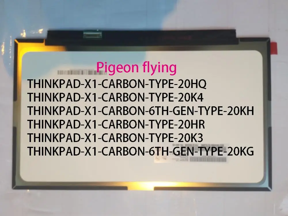 Новый lxl для thinkpad x1carbon 5th 6th gen (20HR 20HQ 20K4 20K3 20KH 20kg) ЖК-экран 14 0 &quot30pin FHD FRU 00NY435 B140HAN03.1 |