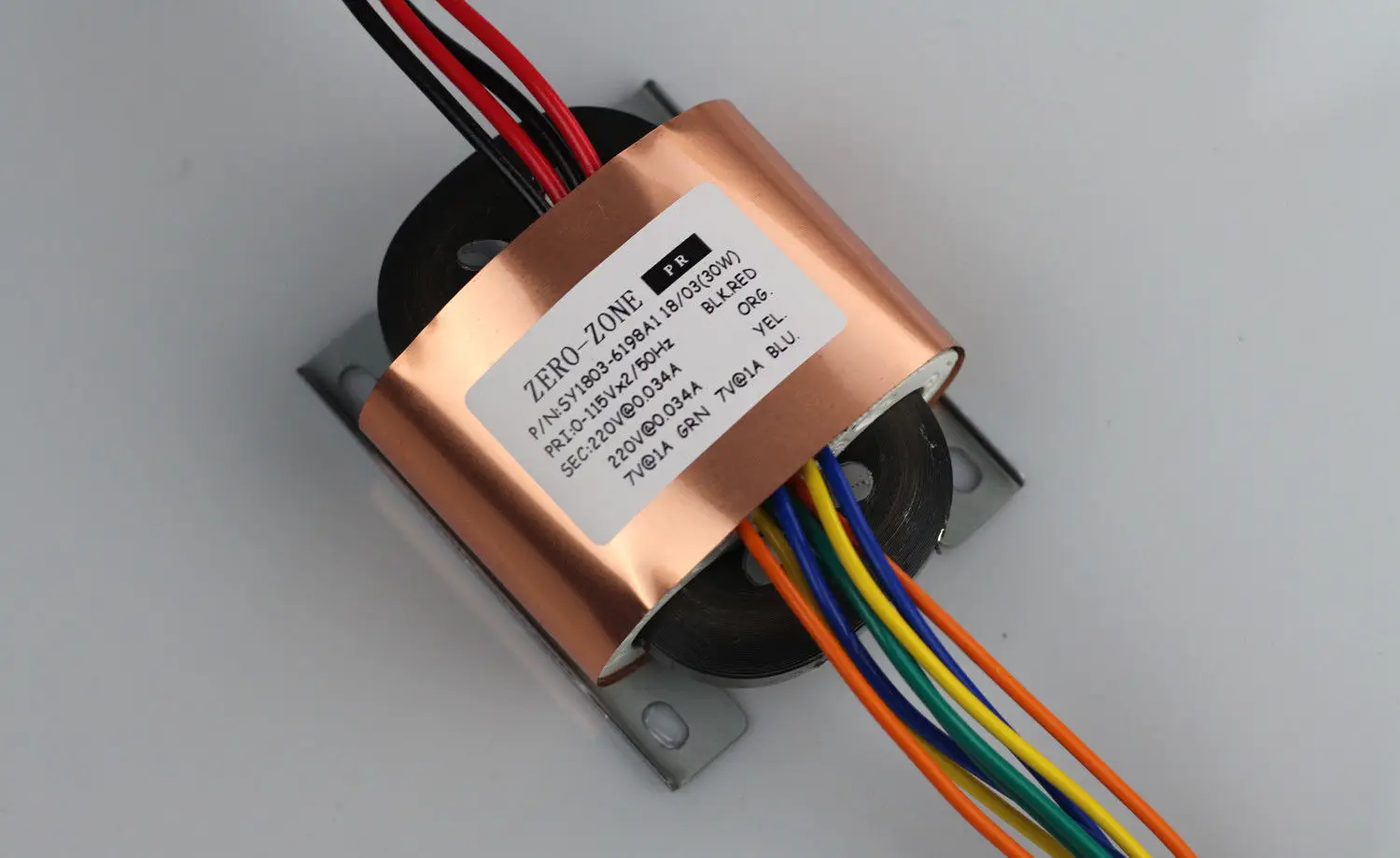 ZEROZONE 30VA Copper R-core Transformer 0-220V*2 + 0-7V*2 for PRT-05 Tube Preamp L5-4 | Электроника
