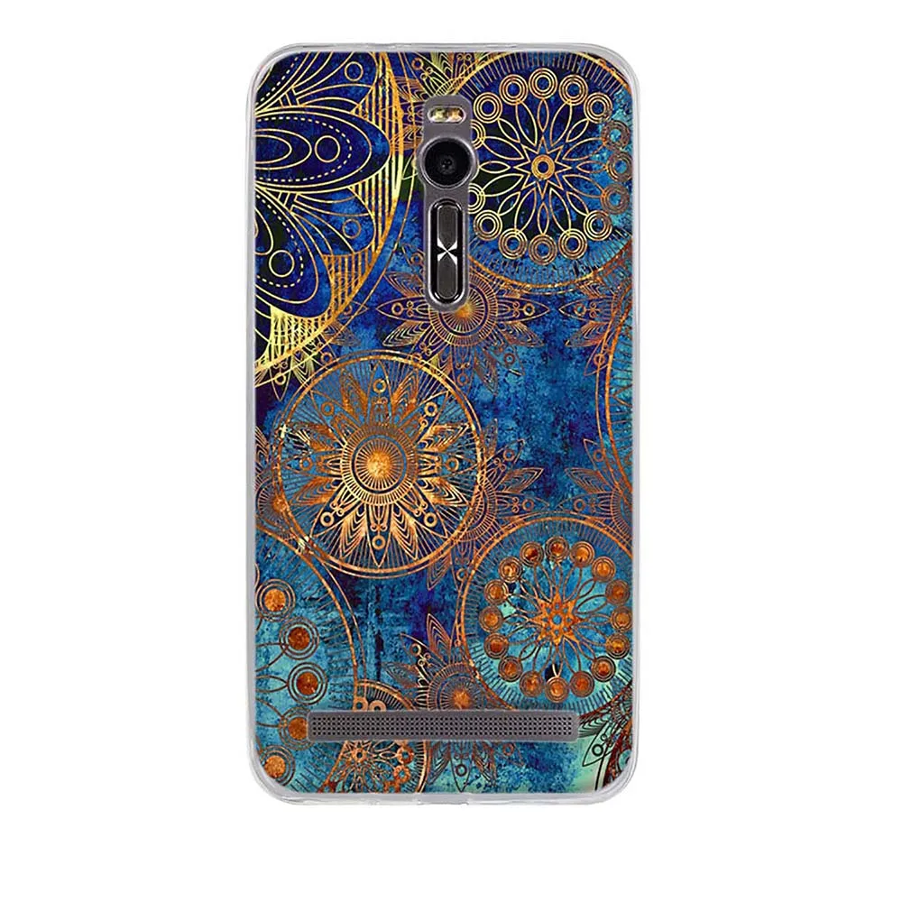 Thin 3D Case For Asus Zenfone 2 ZE551ML Phone Silicone Printing Cover Shell Coque | Мобильные телефоны и аксессуары