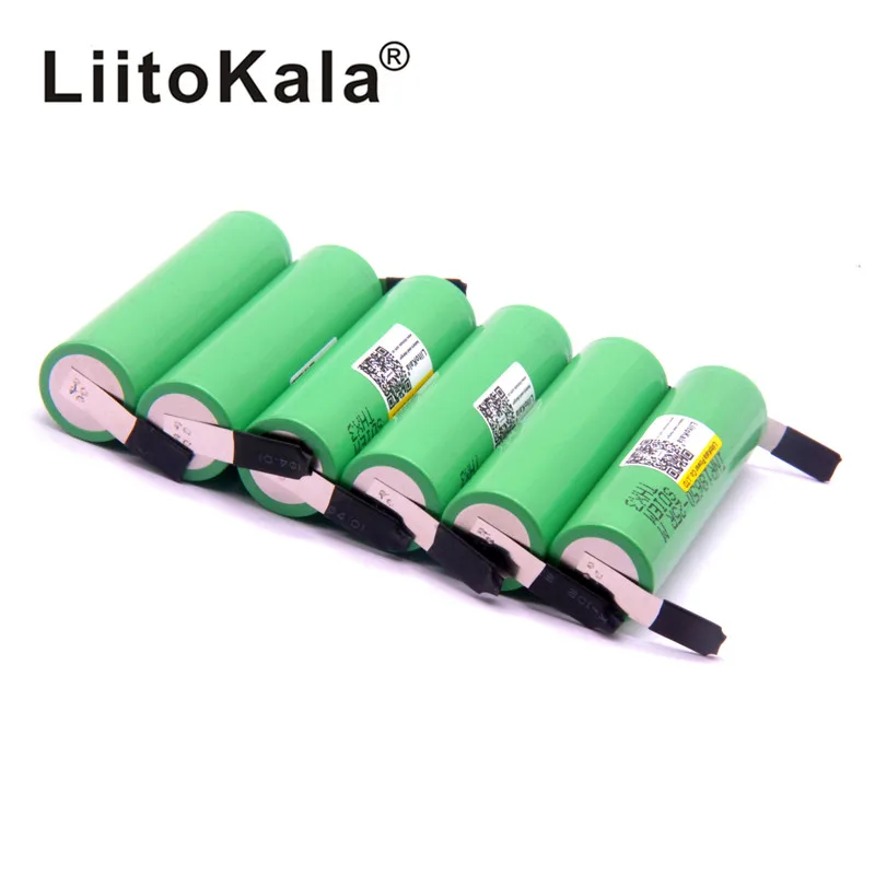 8 шт. литиевая батарея liitokala 18650 2500 мАч стандартная 20 А электронная сигарета +