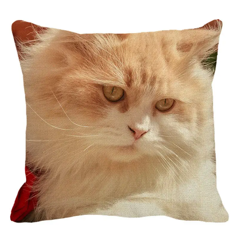 XUNYU чехол для подушки милый персидский планшетофон домашнего животного