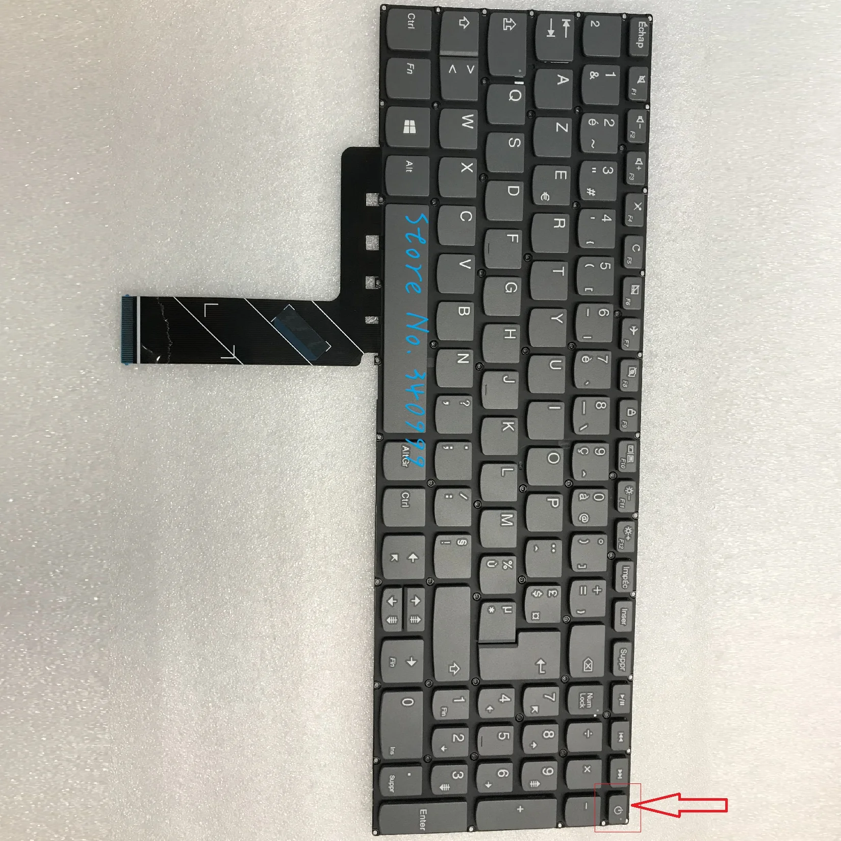 Французская клавиатура для IdeaPad 320-15 320-15IAP 320-15ABR 320-15AST 320-15ISK