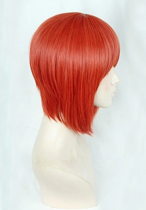 Парик для косплея аниме Mahoutsukai no Yome Hatori Chise термостойкий короткий оранжевый
