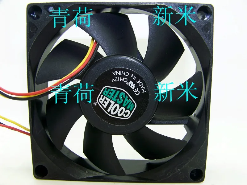 Новый Кулер Мастер 8025 8 см A8025-30RB-3AN-P1 12V 0.24A Вентилятор охлаждения |