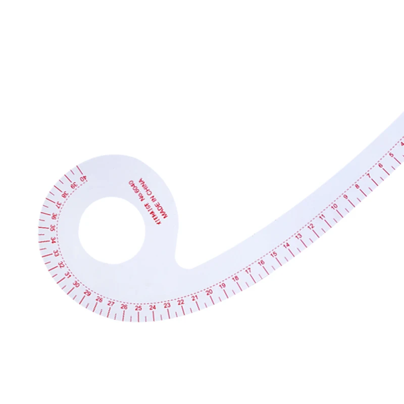 Plastic Transparent French Curve Ruler SplIne Sewing Patchwork Feet Tailor Yardstick Cloth Cutting Rulers