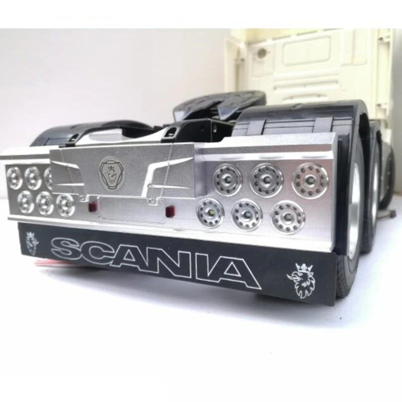 Rc автомобильный металлический задний фонарь с логотипом Комплект крыльев в