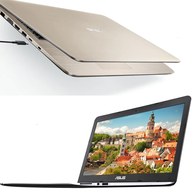 Ноутбук ASUS A556UR 4 Гб ОЗУ 500 ПЗУ окно 10 Pro система 15 6 &quot1920*1080 экран двухъядерный Nvidia