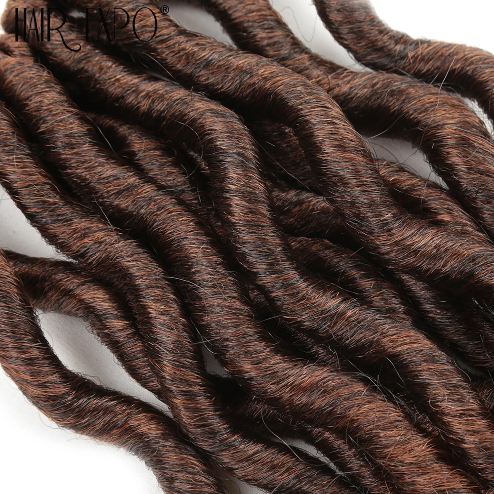 Волосы EXpo City 12 ''богиня Faux locs Curly концы короткие волнистые синтетические волосы для наращивания крючком косы 12 прядей/упаковка черный Afros