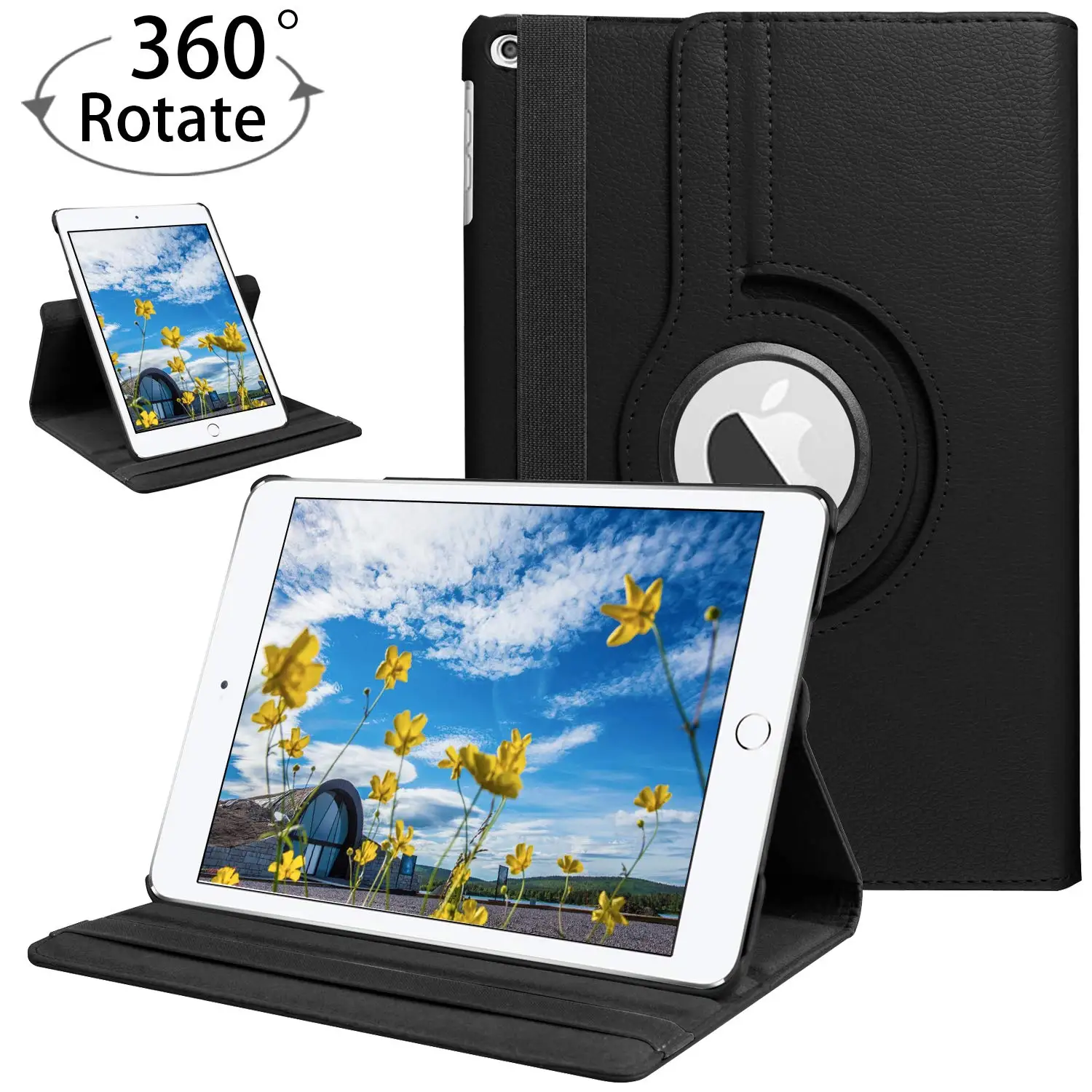 Чехол для iPad 2/iPad 3/iPad 4 чехол силиконовая Мягкая задняя крышка из искусственной