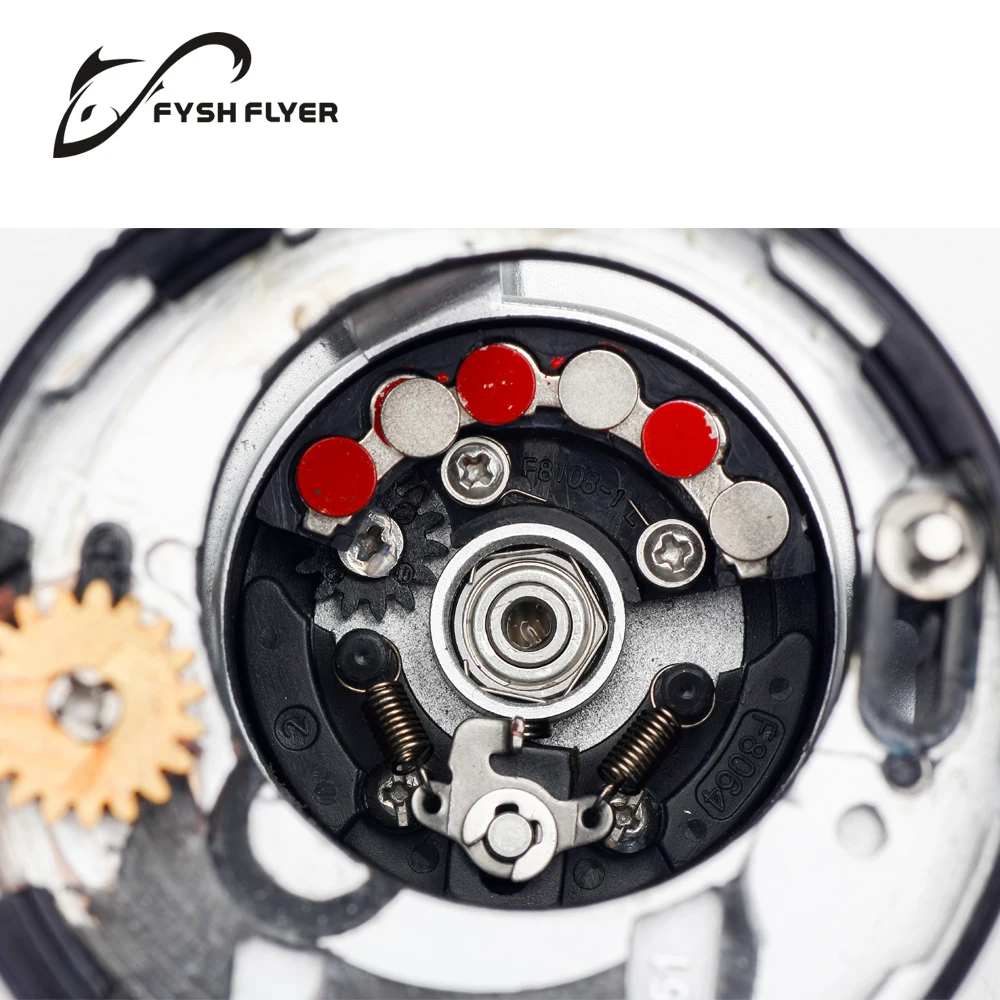 Катушка для приманки левая и правая супер прочная катушка Tornado 7 + 1 BB литья