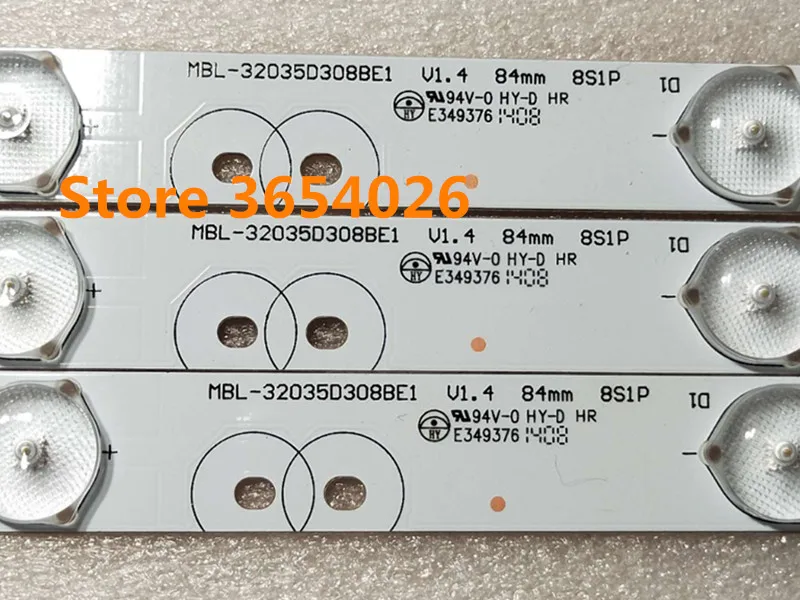 Оригинальная Светодиодная лента для подсветки HV320WX2 8 32-дюймовый экран 626 мм 3