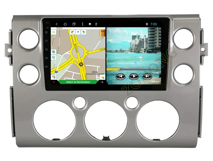 2.5D PIP Octa 8 ядерный Android автомобильный DVD мультимедийный плеер для Toyota FJ Cruiser Авторадио автомобильный gps-навигация, радио, стерео wifi карта