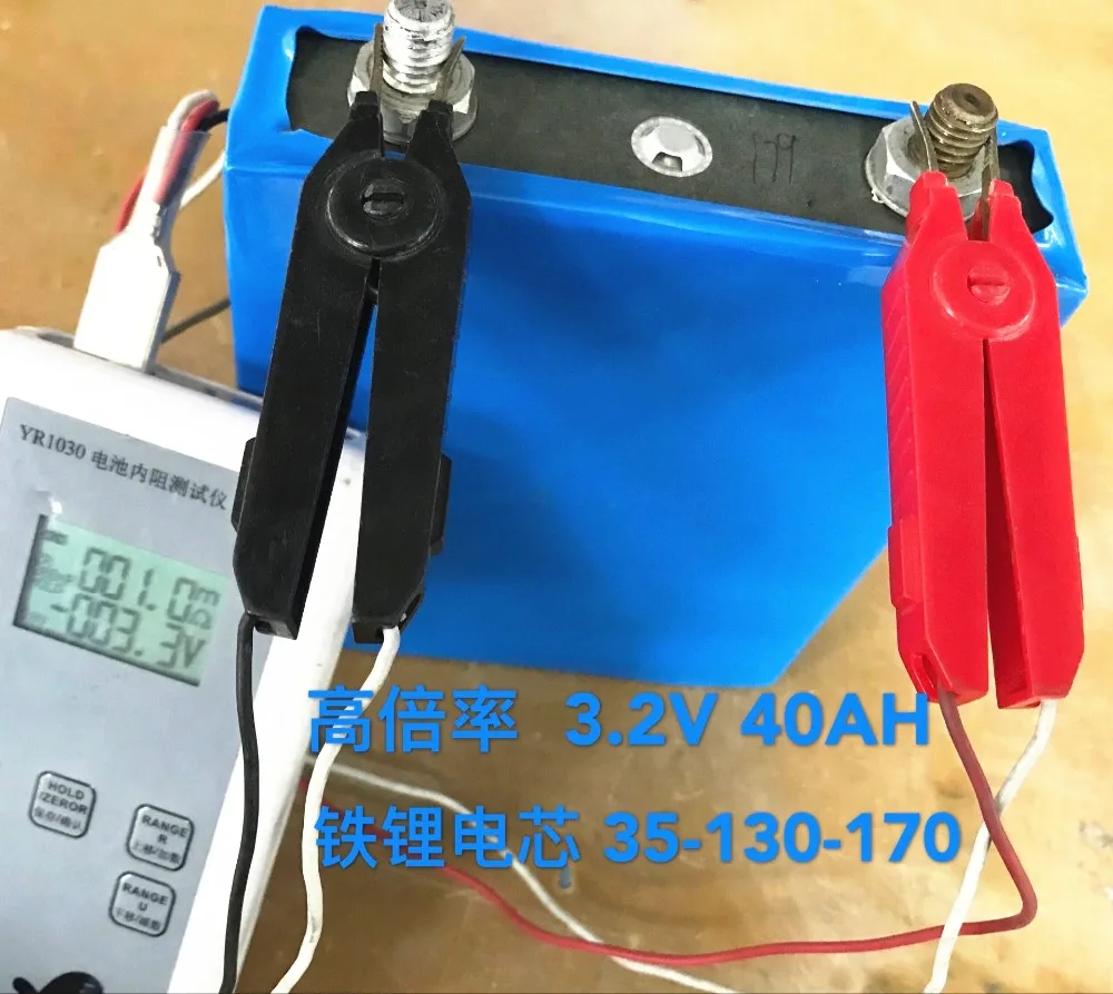 1 шт. Новая Энергия lifepo4 40Ah 3 2 v 40ah cell supercapacitor Li Ion 100A разрядка для EV pack diy solar battery hard case