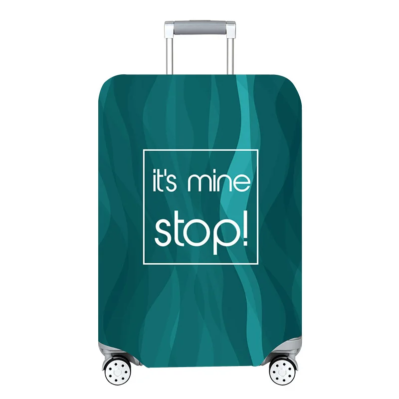 F Luggage Cover Модные багажные защитные чехлы эластичный чехол от пыли 18-32 дюймов чемодан защитный рукав Чемодан Аксессуары для путешествий - Цвет: F Luggage Cover