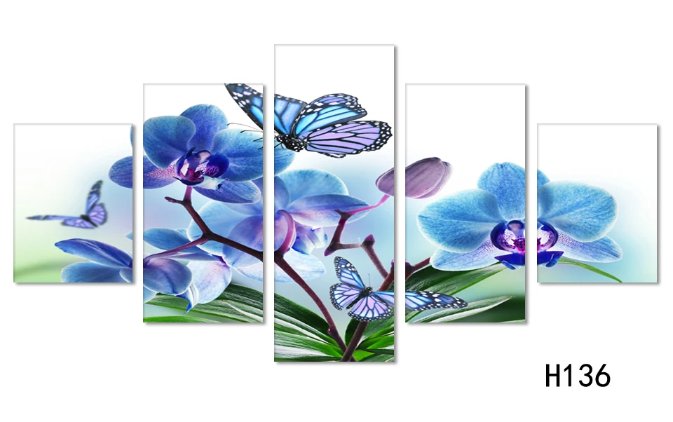 5 шт. художественная картина дешевая абстрактная Современная Настенная живопись