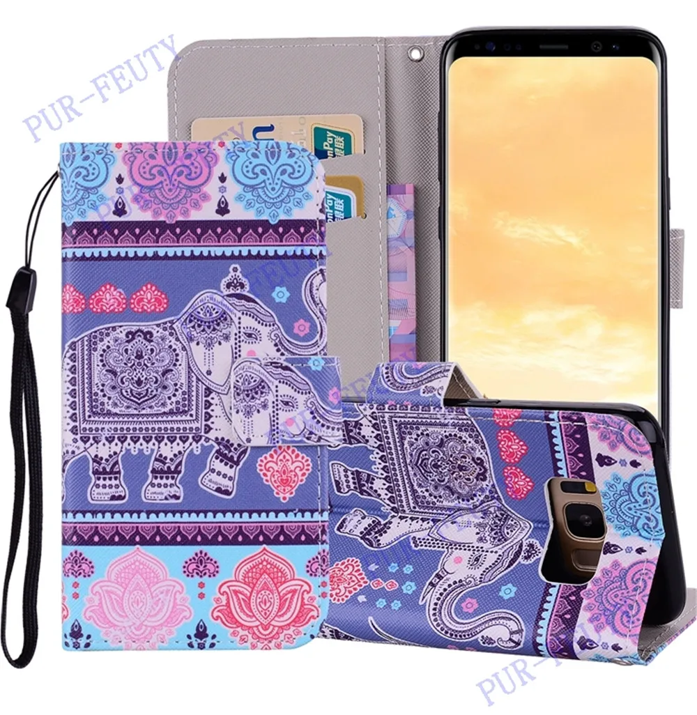 Чехол-портмоне с откидной крышкой чехол для samsung Galaxy S8 S 8 8 S G950 G950FD SM-G950FD S9Plus кожаный чехол для телефона для samsung S5 S6 S7 S 7Edge чехол