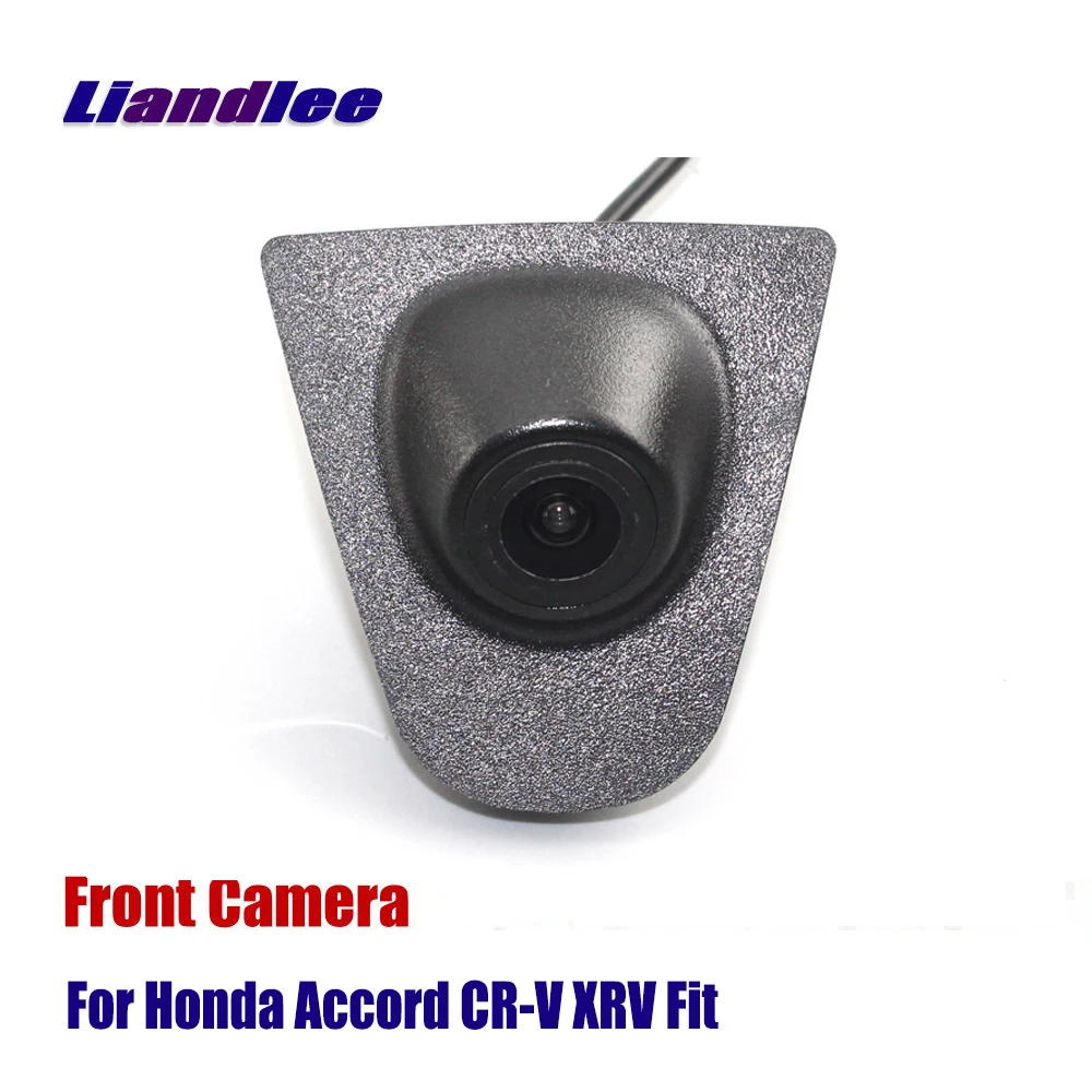 Liandlee Car Front View Camera AUTO With Big Logo Embedded For Honda Accord CR-V ( Not Reverse Rear Parking CAM ) | Автомобили и