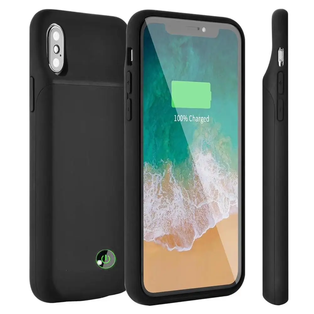 Для iphone X XS XR Max чехол для батареи умный ультра тонкий аудио выход Внешний