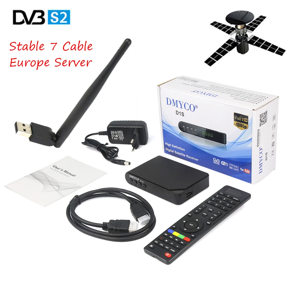 1 год Свободная Европа 7 кабель Испания Италия арабский Германии DVB S2 цифра