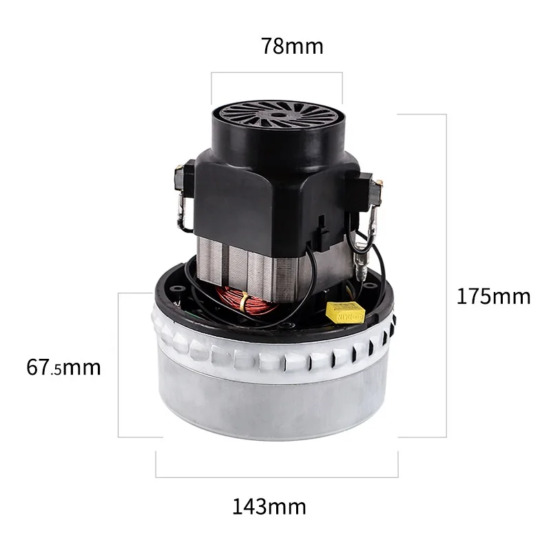 

220V 1200W-1500W Dry Wet Vacuum Cleaner Motor for Philips Midea Haier Rowenta Sanyo Electrolux Vacuum Cleaner Parts Accessories
