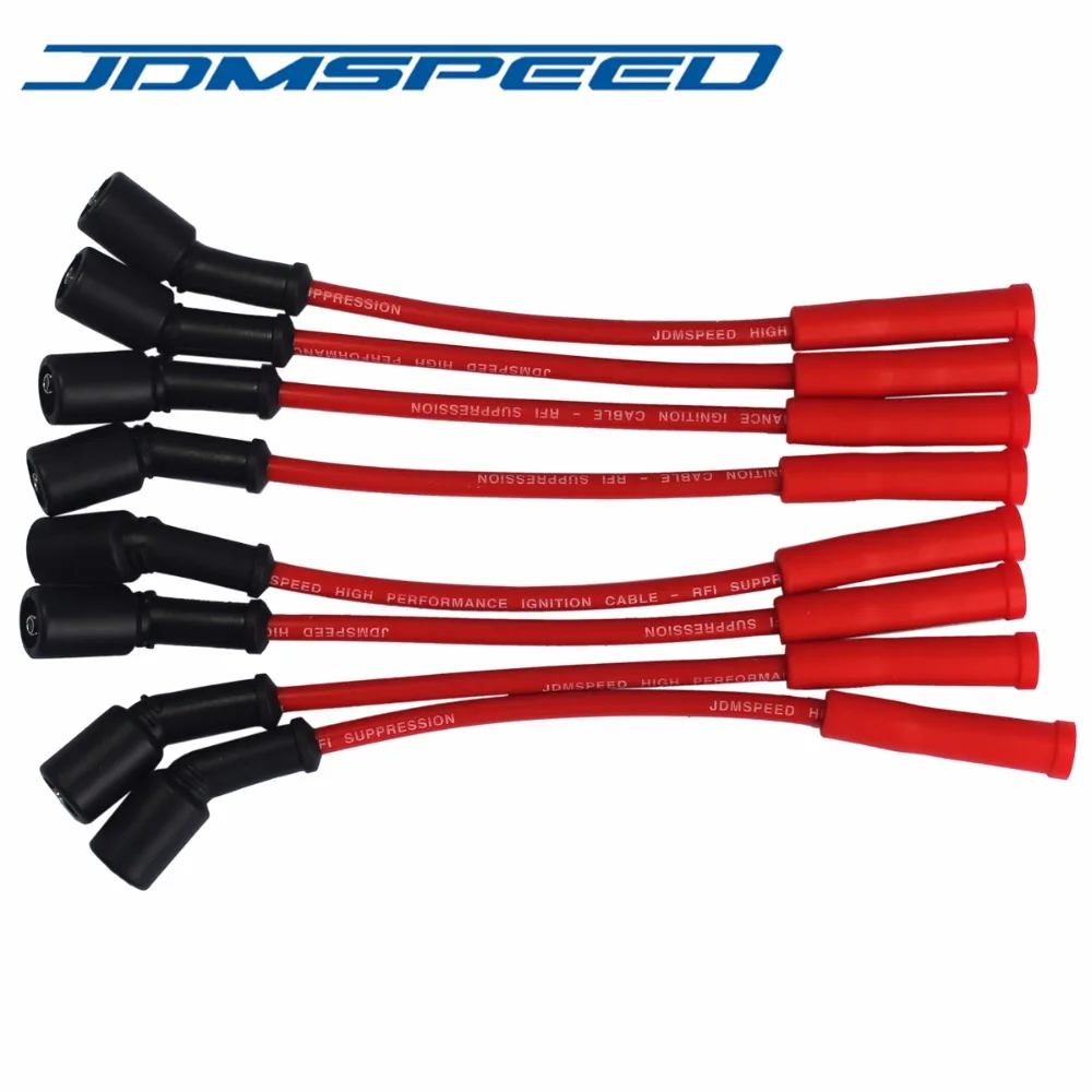 Бесплатная доставка-JDMSPEED 10 5 мм Свеча зажигания провода пригодный для Chevrolet GMC