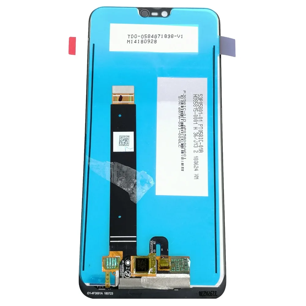 ЖК дисплей с дигитайзером сенсорного экрана для Nokia 7 1 TA 1100 5 84 1096 1095 1085 1097|Экраны