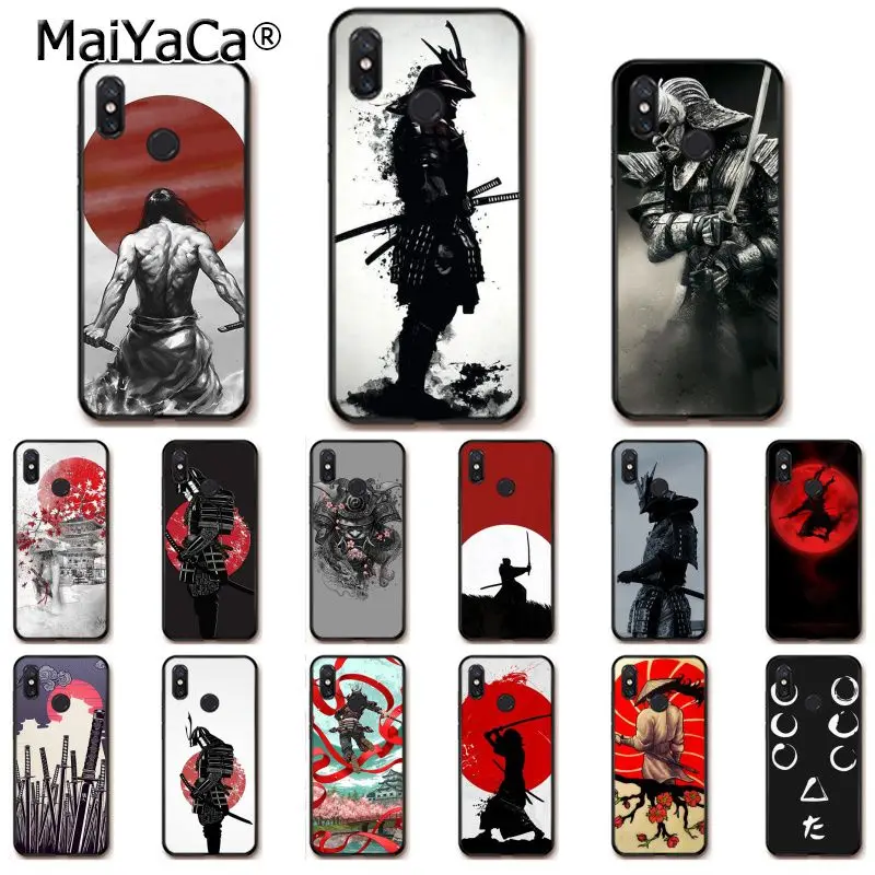 MaiYaCa Япония Самурай Ниндзя пользовательские фото мягкий чехол для телефона Xiaomi