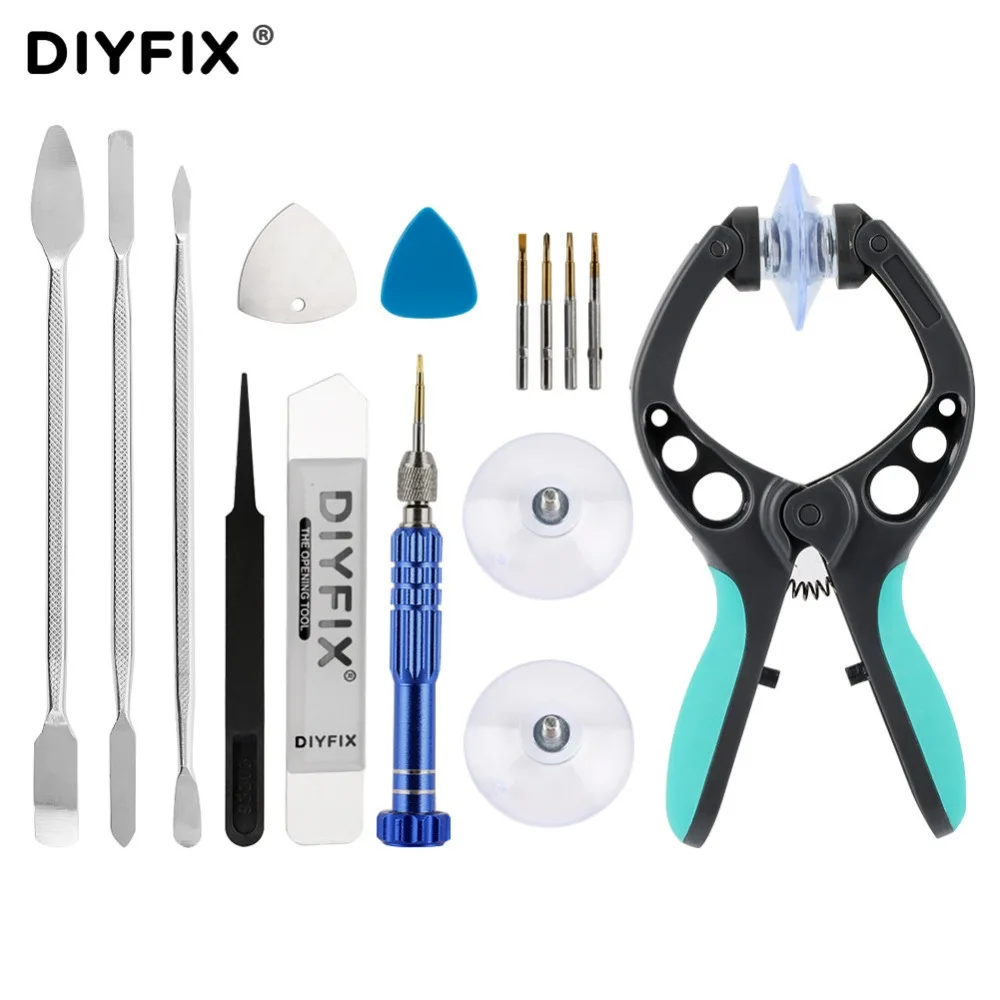 Набор инструментов для ремонта DIYFIX 13 в 1 плоскогубцы открывания ЖК экрана