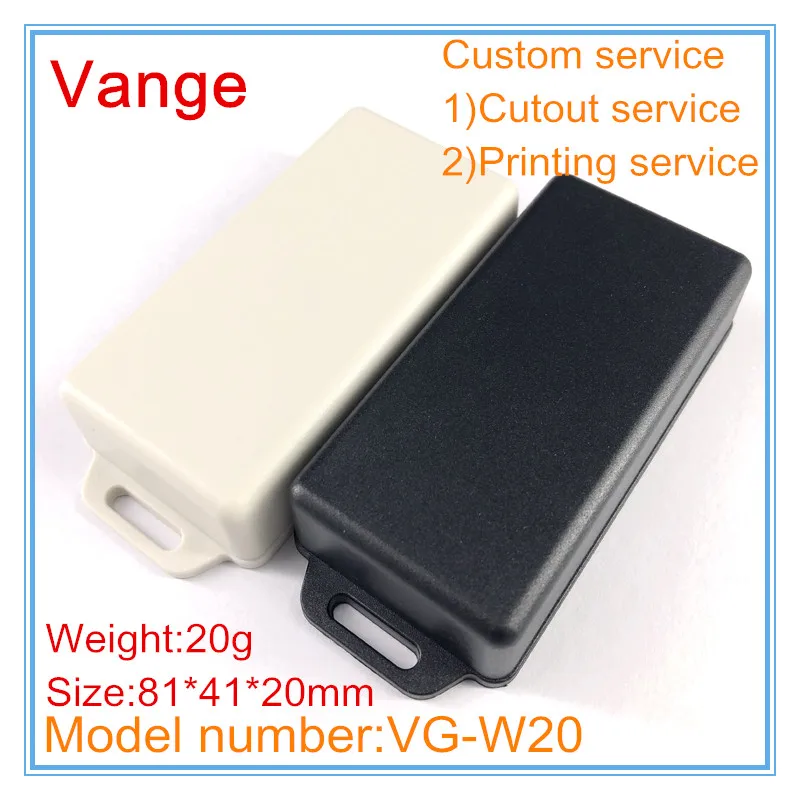 Корпус из АБС-пластика для модуля соединения проводов 2 шт./лот 81x41x20 мм |