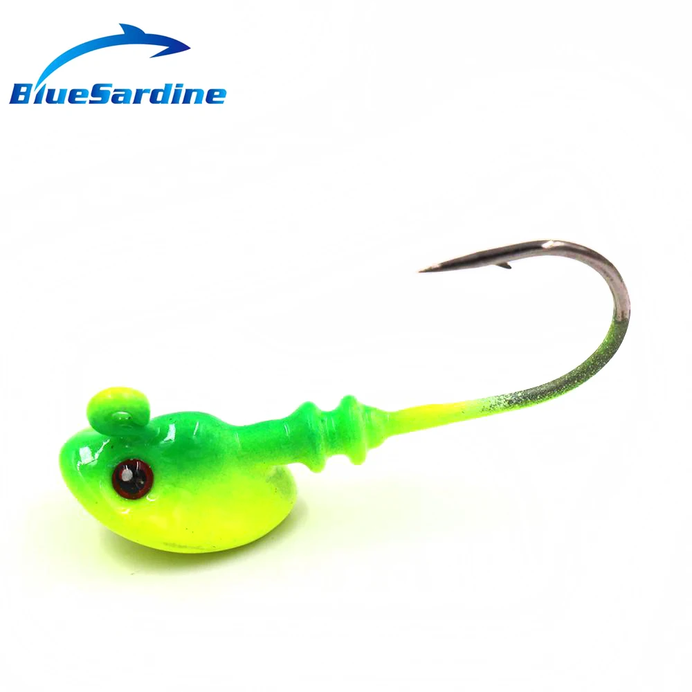 BlueSardine 8 шт. 10 г 4 5 см джиг Крючки металлический рыболовный крючок рыболовные