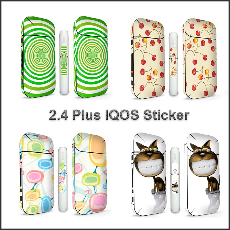 В сдержанном стиле Стиль 3 М печатные наклейки для IQOS 2,4 плюс ПВХ Материал антицарапина декоративные технология