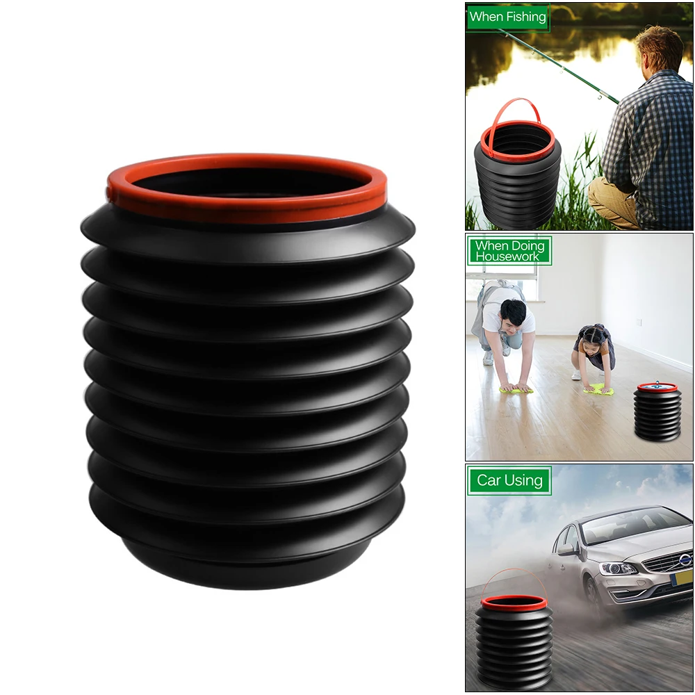 Модная мини мусорная корзина 4 л для автомобиля чехол мусора хранения