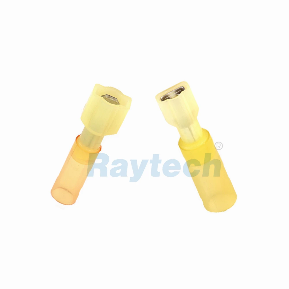 Raytech электрические HDPE термоусадочные трубки с нейлоновой изоляцией Tab и нажимной