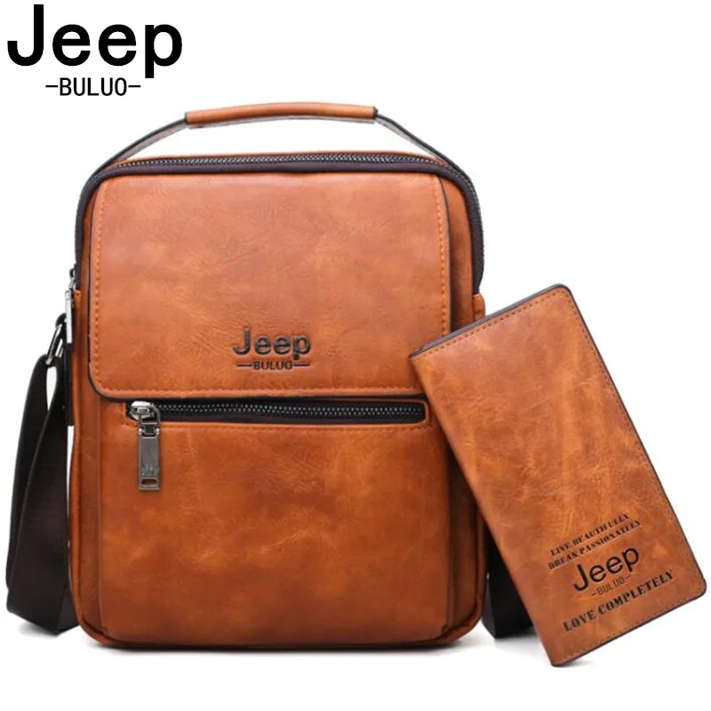 BULUOJEEP ManHandbag разделение кожа Crossbody Сумка Высокое качество Бизнес Tote сумки большой