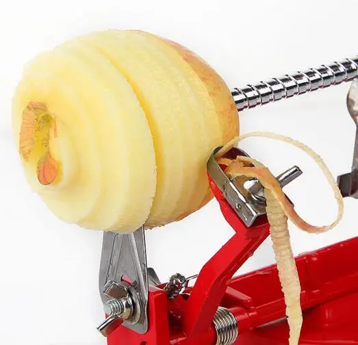 

Kitchen Fruit Gadgets hand-powered Apple Peeler Manual Spiral Slicer Machine