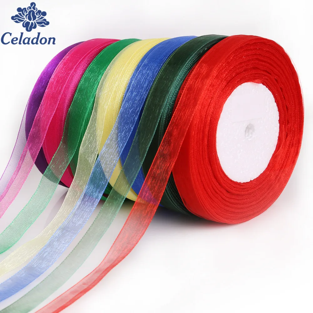 Лента Полиэстеровая для шитья 12 мм 50 ярдов|polyester ribbon|ribbon for sewingribbon ribbon |