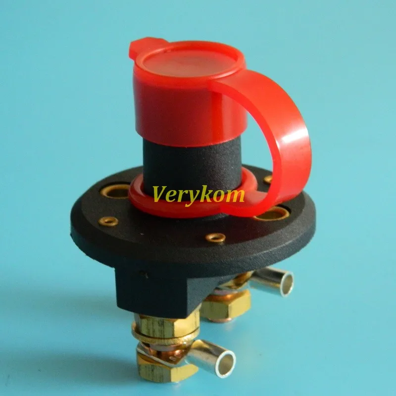 (Type Q) Free Shipping Universal 12V ~ 24V BATTERY ISOLATOR KILL SWITCH with 3 KEYS &amp CAP -Boat / Marine Car 4x4/ Caravan |