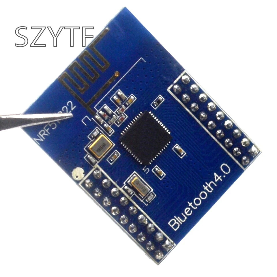 2 4G низкая мощность бортовой BLE 4 0 NRF51822 модуль iBeacon | Электронные компоненты и