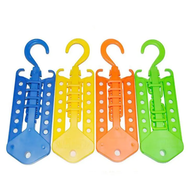 ORGANBOO 1PC Creative magic color hangers simple convenient drying racks multifunctional | Дом и сад