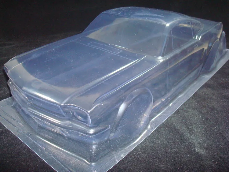 Радиоуправляемая машина OnRoad Clear GT Mustang GT 60 s корпус 200 мм HPI Kyosho Tamiya Redcat HSP 1-10 Масштаб Yokomo Drift 1965 Ford Shelby