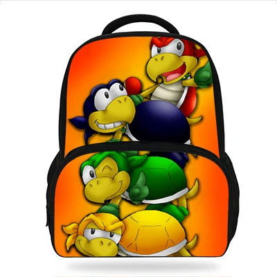 Горячая Супер Марио Bros Koopa Печать Детские рюкзаки для девочек-подростков школьные сумки книга сумки для детей мальчиков