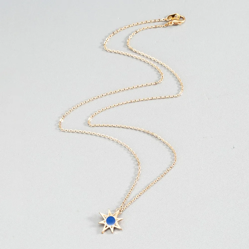 Cxwind геометрические ожерелья и подвески в форме солнца винтажные очаровательные